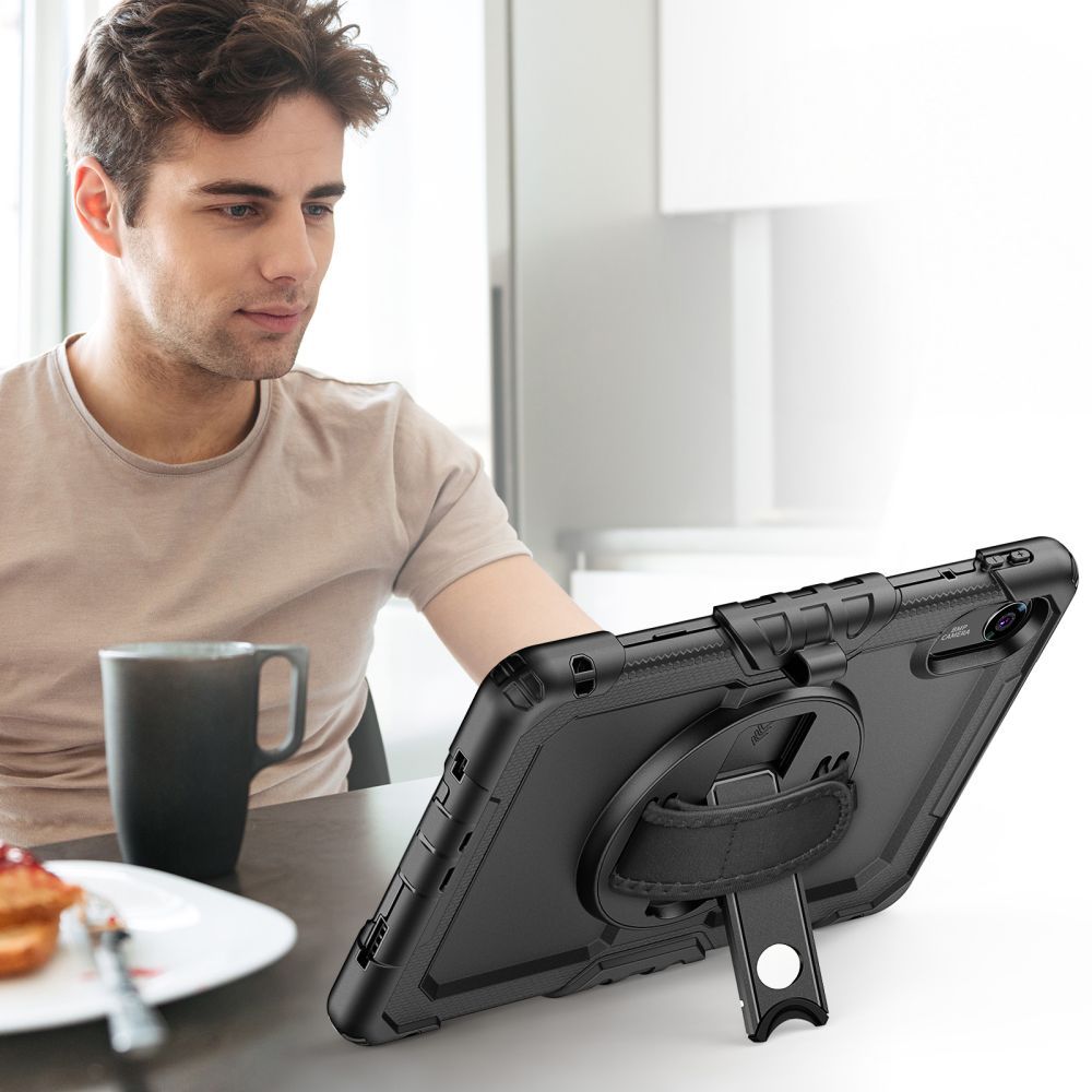 Etui z osłoną ekranu Tech-Protect Solid do Xiaomi Redmi Pad 2, czarne